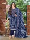 Sana Safinaz Vol 12 By Ganesha Karachi Cotton Dress Material
